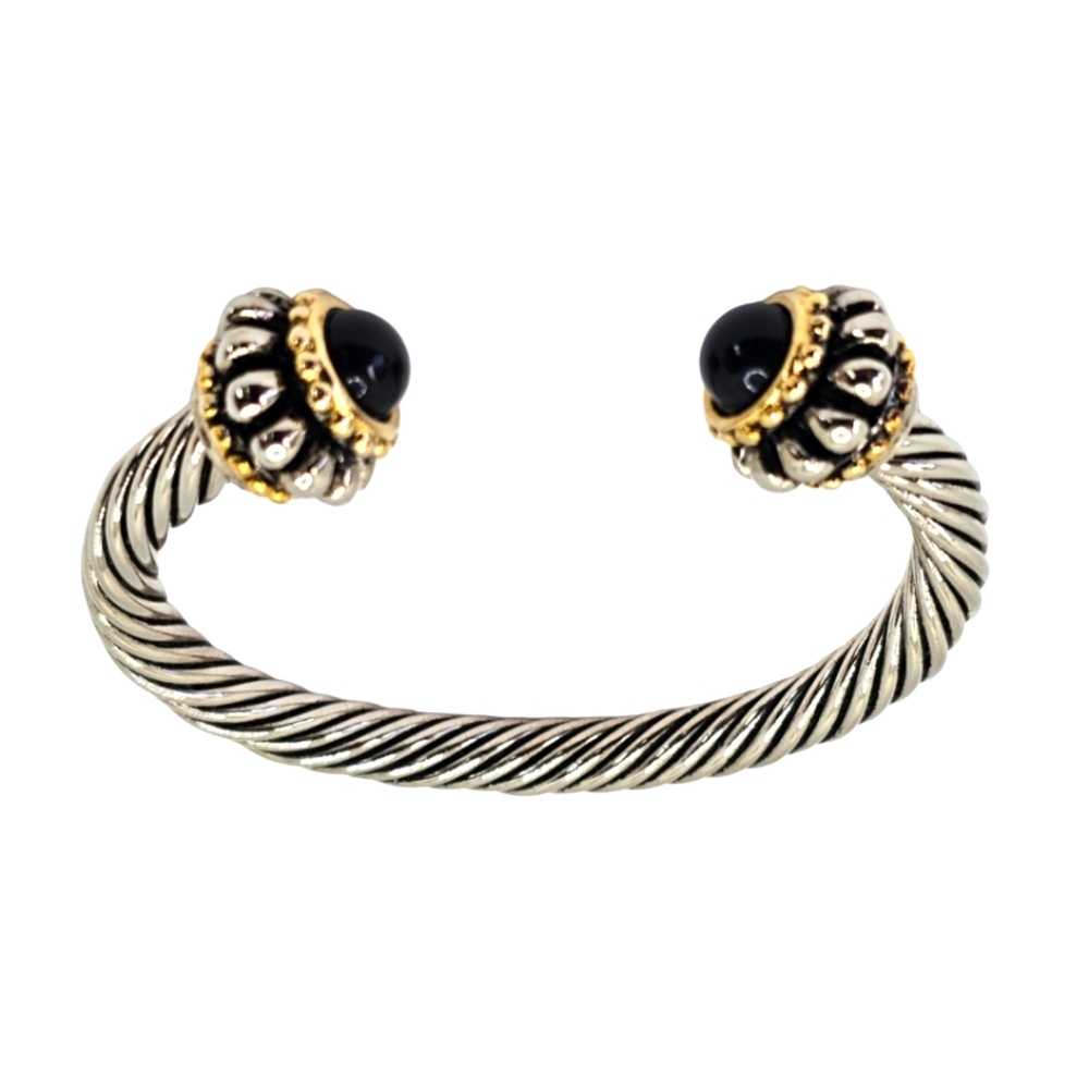 Designer Inspired Stainless Steel Cuff One Size Fits Most